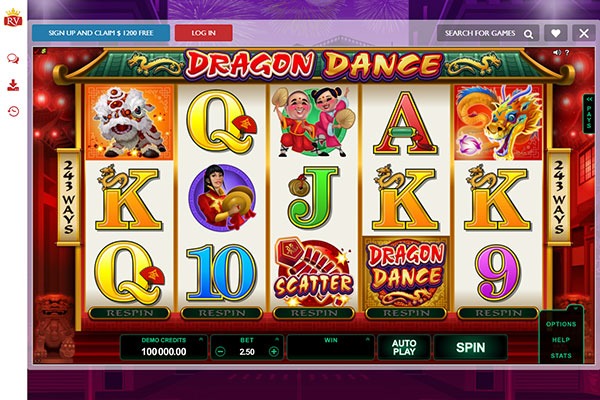 Royal Vegas Canada Dragon Dance slot