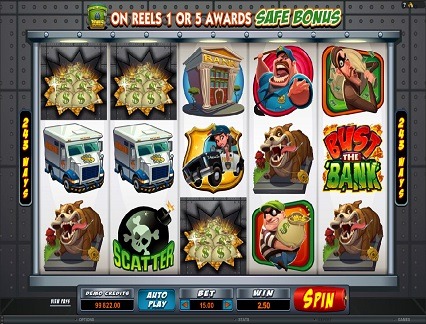 Bust The Bank slot game
