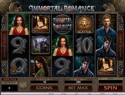 Immortal Romance slot game