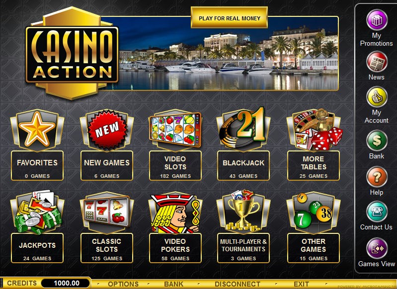 casino action games