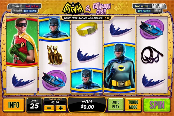 Batman Catwoman cash slots
