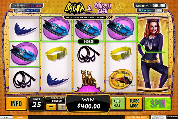 Batman Catwoman Slot Win