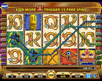 cleopatra online slot win