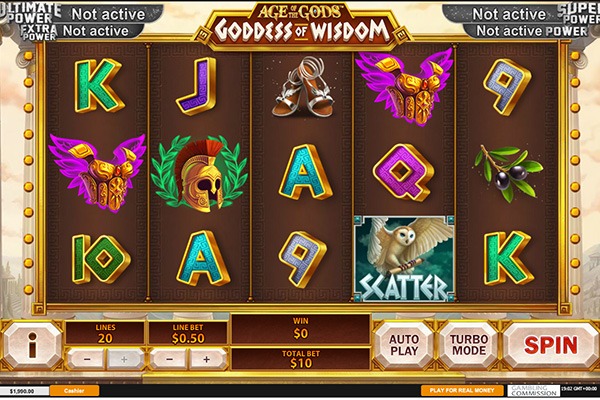 Goddess of wisdom game slot