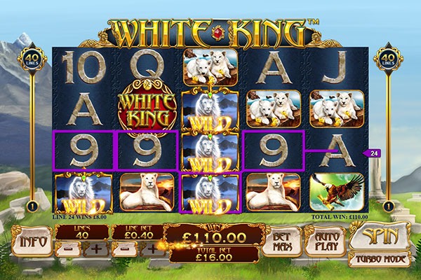 White King Online Slot Win