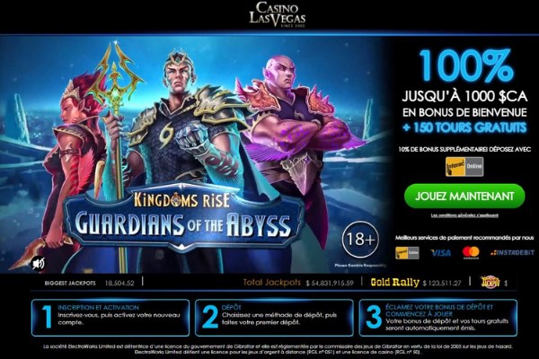 casino las vegas canada FR bonus de bienvenue