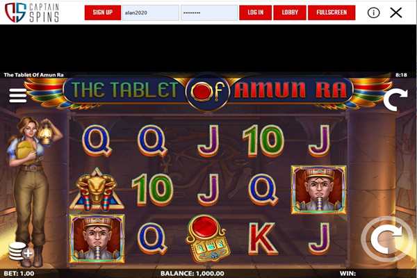 captain spins casino game screenshot